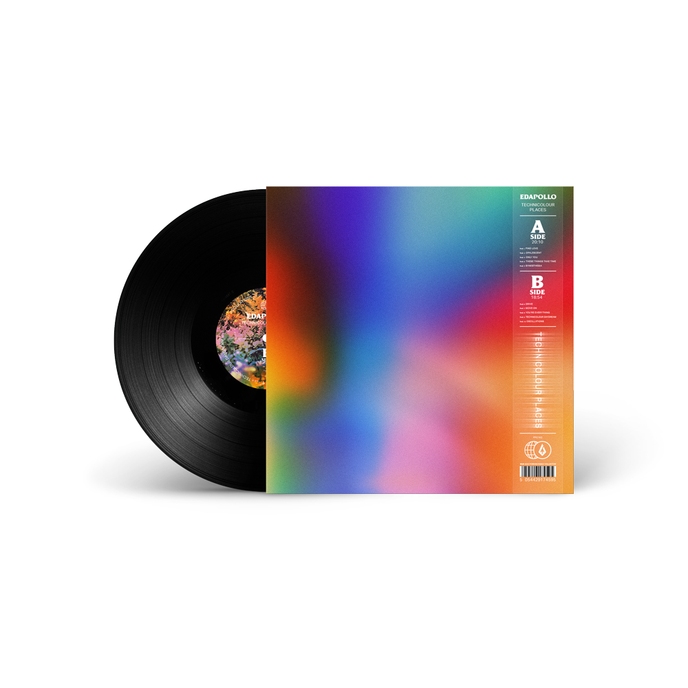 edapollo - ’Technicolour Places’ LP + Digital Download Back