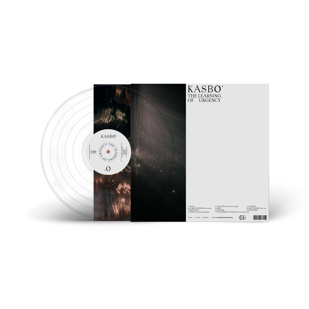 Kasbo - The Learning of Urgency LP + Digital Download Disc + Back