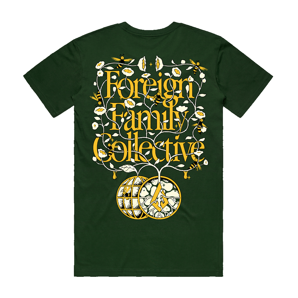 FFC Flowers & Bees T-Shirt Back