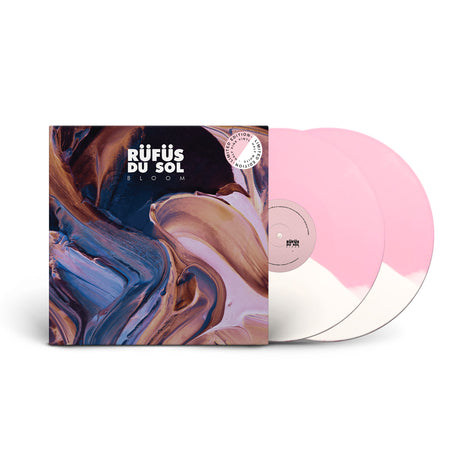 RÜFÜS DU SOL - ‘Bloom' Limited Edition 2LP Pink & White Vinyl